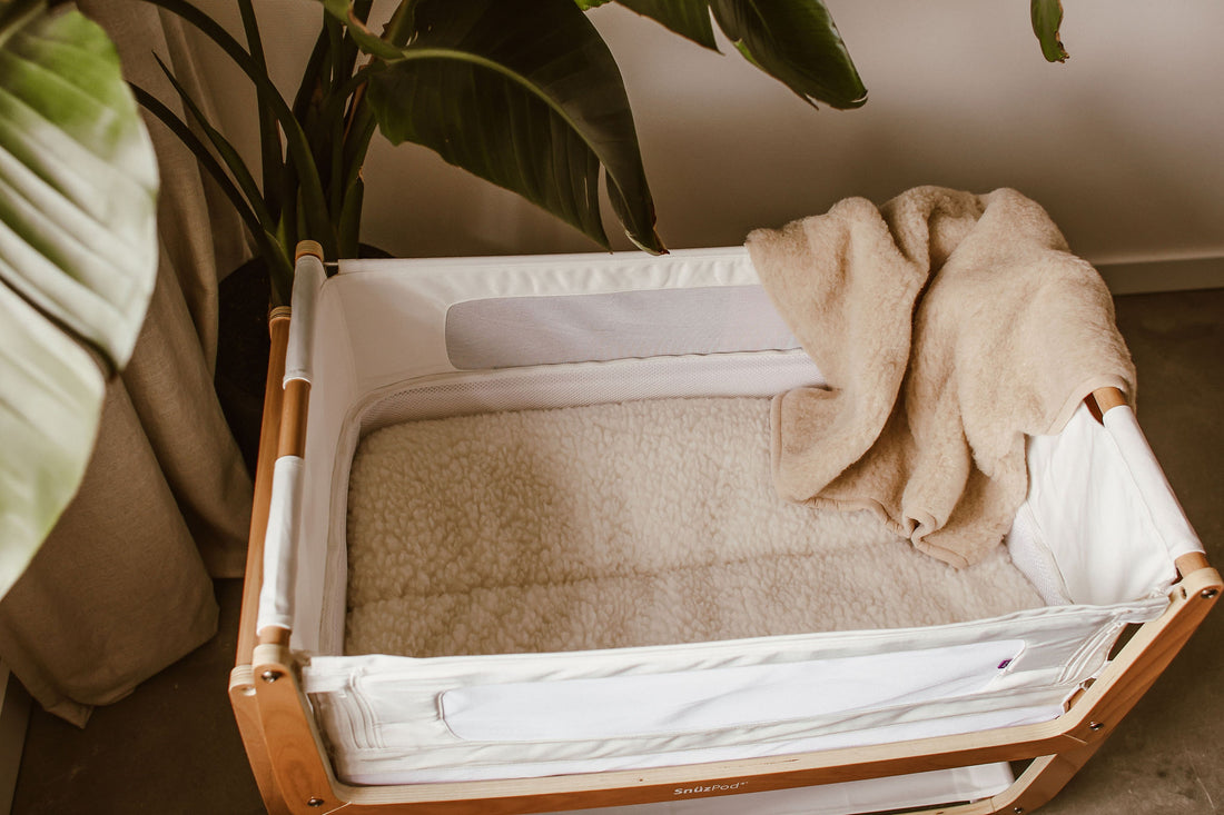 5 voordelen van wollen dekens voor baby's