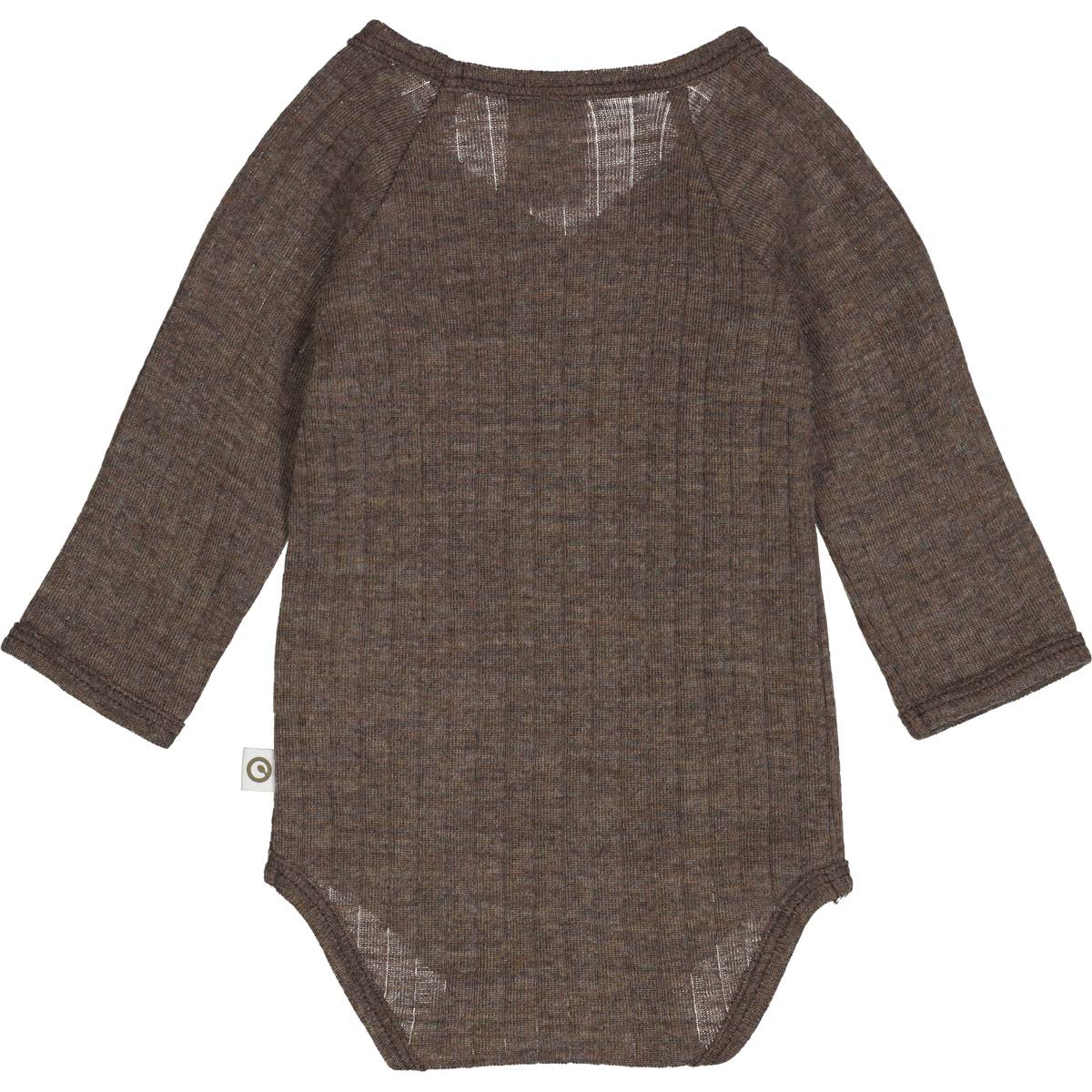 Merino wollen overslag romper - Müsli