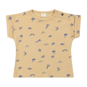 T-Shirt Juul Ss- Mesh Knit Aop Sealife  - Riffle Amsterdam