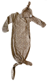 Snoozebaby  geboortepakje / cocoon incl mutsje - Hazel Brown