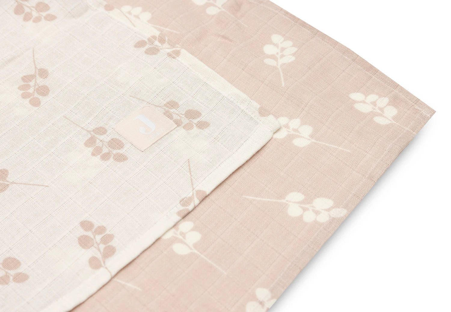 Hydrofiele Doek Large 115cm x 115cm - twig olive wild rose