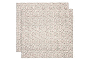 Hydrofiele Doek Large 115cm x 115cm - retro flowers