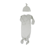Snoozebaby  geboortepakje / cocoon incl mutsje - Mystic Mint
