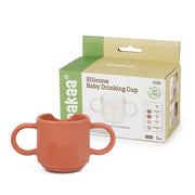 Siliconen babydrinkbeker | Roest