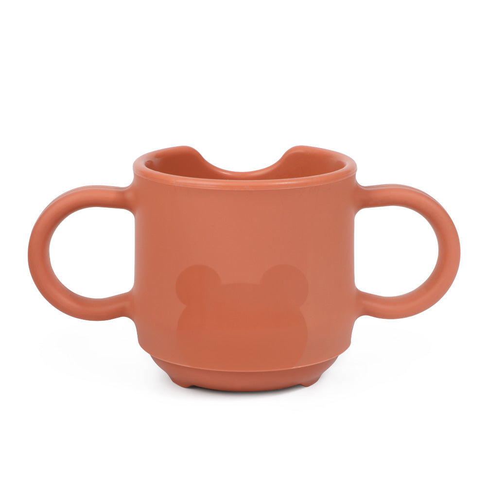 Siliconen babydrinkbeker | Blauw