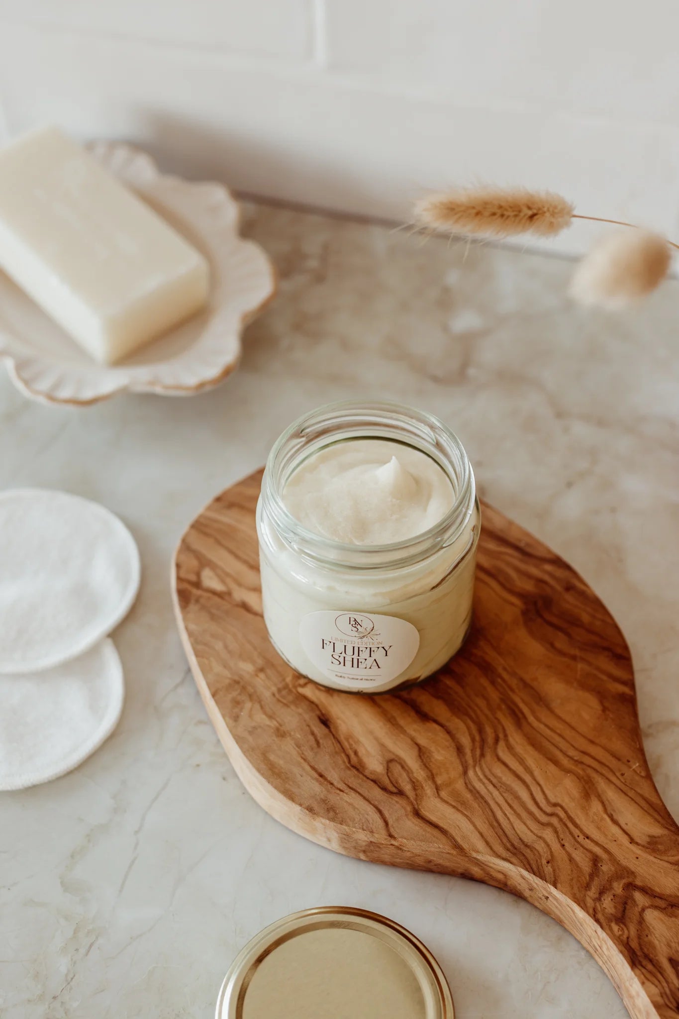 Fluffy Shea Butter | 210ML glazen pot