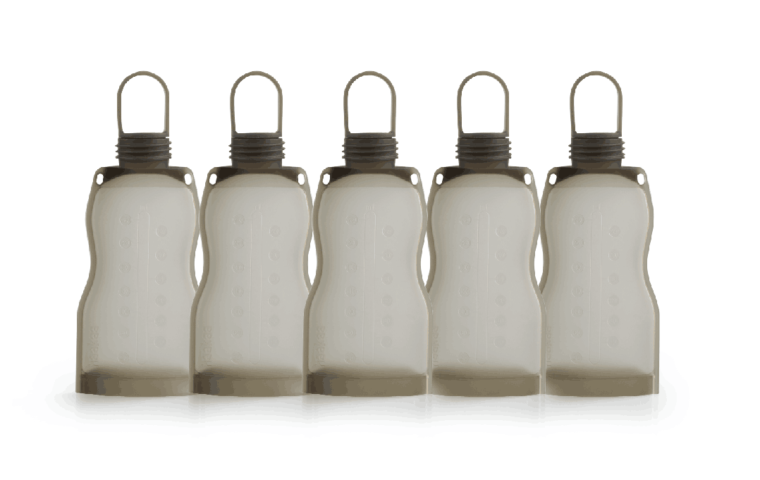 Haakaa Siliconen herbruikbare Bewaarzak 260ml | 5 Stuks