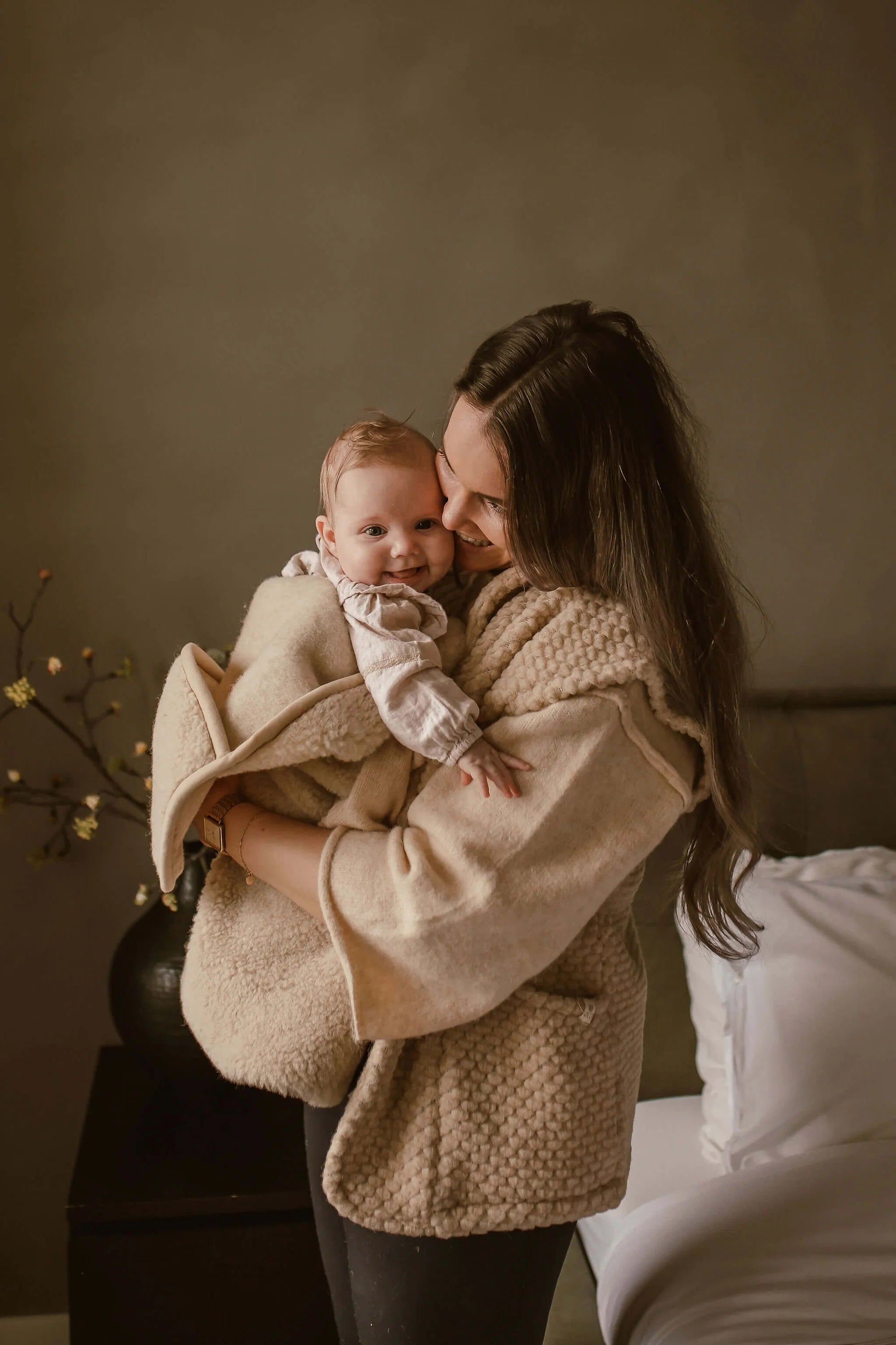 Baby wikkeldeken merinowol | Naturel | Kico Label |