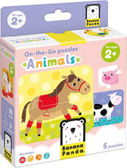 Banana Panda On-the-Go Puzzel dieren 2+